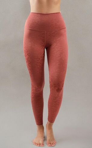 90 Degree By Reflex High Waist Tummy Control Squat Proof Ankle Length Printed Leggings in Saudi Arabia