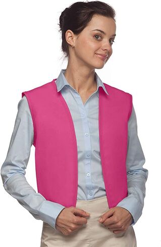 Averill's Sharper Uniforms Unisex Economy No Buttons or Pocket Vest, Medium(34-36), Brown in Saudi Arabia