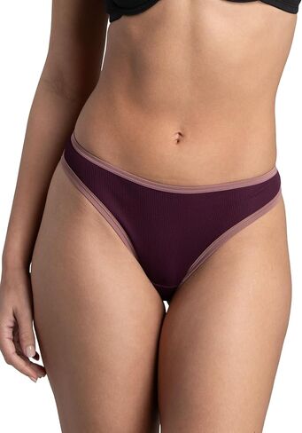 Fruit of the Loom Women's Lightweight Microfiber Underwear, Smooth Under Clothes, Available in Plus Size in Saudi Arabia