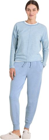 vineyard vines Women's Seaspun Cashmere Striped Crewneck Sweater in Kuwait