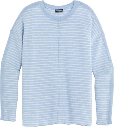 vineyard vines Women's Seaspun Cashmere Striped Crewneck Sweater in Kuwait