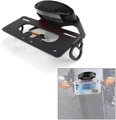 ملاءمة Xitomer Fender FIND FOR CMX500 REBEL 2017 2018 2019 TAIL TIDY FIT لعام 2019 CMX500 مع مصابيح الذيل ، متوافقة مع إشارة بدوره OEM/Stock (الدخان) in Kuwait