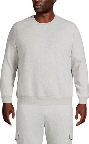 Lands' End Men's Long Sleeve Serious Sweats Crewneck Sweatshirt in Kuwait