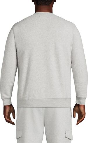 Lands' End Men's Long Sleeve Serious Sweats Crewneck Sweatshirt in Kuwait