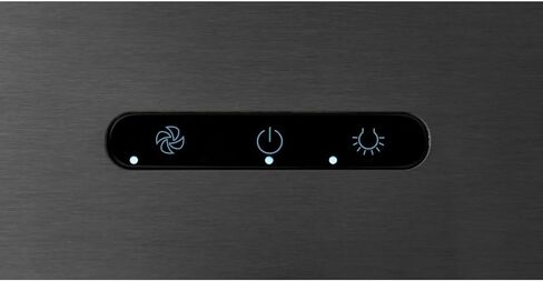 Broan-NuTone EW4830SS Stainless Steel LED, 400 CFM, 30-inch Wall-Mount Convertible Chimney-Style Range Hood with 3-Speed Exhaust Fan and Light in Saudi Arabia