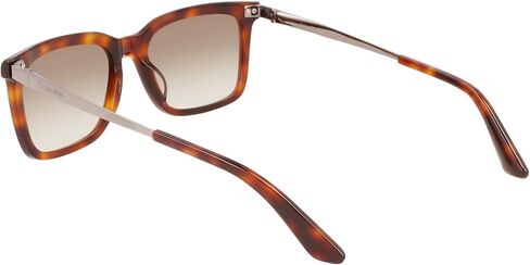 CALVIN KLEIN Men's CK22517S Rectangular Sunglasses, Striped Brown, One Size in Saudi Arabia