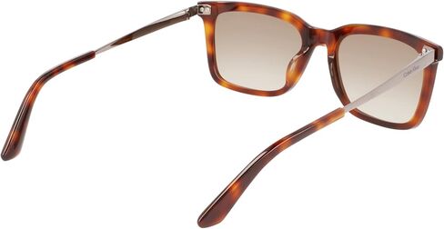 CALVIN KLEIN Men's CK22517S Rectangular Sunglasses, Striped Brown, One Size in Saudi Arabia