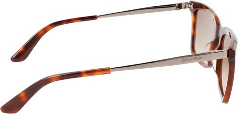 CALVIN KLEIN Men's CK22517S Rectangular Sunglasses, Striped Brown, One Size in Saudi Arabia