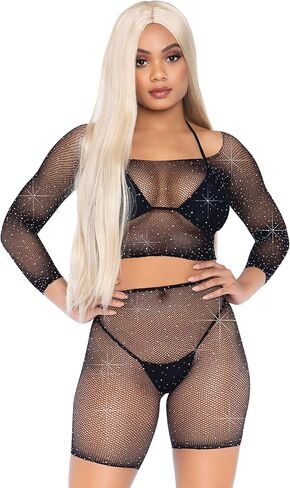 Leg Avenue Costume, Black, O/S in Saudi Arabia