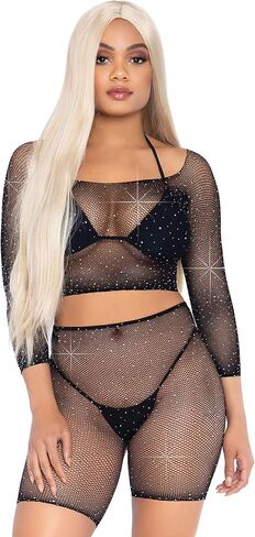 Leg Avenue Costume, Black, O/S in Saudi Arabia
