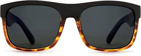 Kaenon Mens Burnet XL Sunglasses - Matte Black/Tortoise Nickle | Ultra Pacific Blue in Saudi Arabia