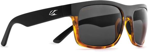 Kaenon Mens Burnet XL Sunglasses - Matte Black/Tortoise Nickle | Ultra Pacific Blue in Saudi Arabia