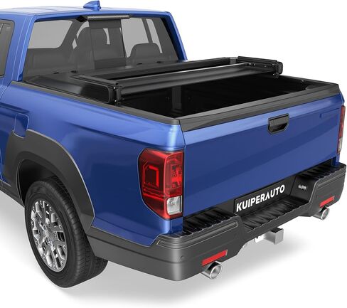 Soft Roll Up Truck Bed Cover Compatible for 2017-2025 Honda Ridgeline w/o Roll Bar or Utility Track System | 5 FT Bed On Top 64 inch Vinyl Tonneau in Saudi Arabia