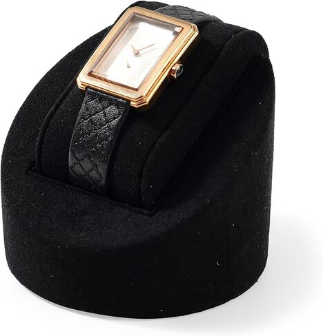 Oirlv Microfiber Watch Display Stand Showcase Jewelry Stand Watch Holder with Pillow(Creamy-white,Microfiber) in Saudi Arabia