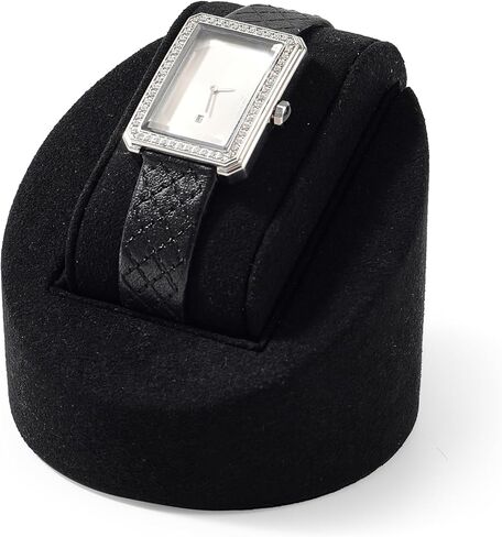 Oirlv Microfiber Watch Display Stand Showcase Jewelry Stand Watch Holder with Pillow(Creamy-white,Microfiber) in Saudi Arabia