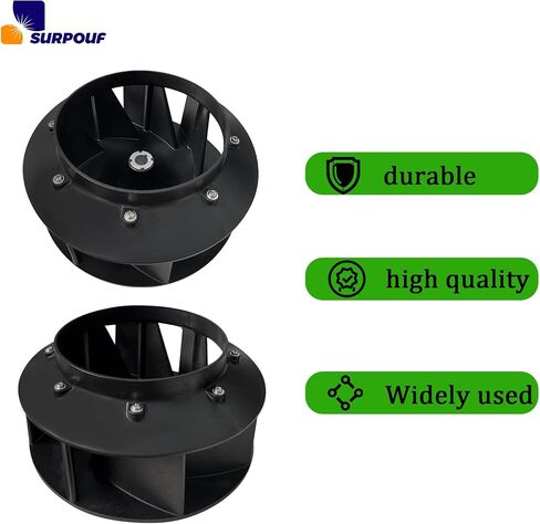 SURPOUF 70359801P Blower Fan Fits For Huebsch Speed Queen and Ipso Dryer Replaces 70123301, 70123301P, 70248601, 70248601P, 70359801, TU20281, TU21120, TU218171 in Saudi Arabia