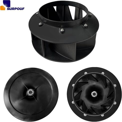 SURPOUF 70359801P Blower Fan Fits For Huebsch Speed Queen and Ipso Dryer Replaces 70123301, 70123301P, 70248601, 70248601P, 70359801, TU20281, TU21120, TU218171 in Saudi Arabia
