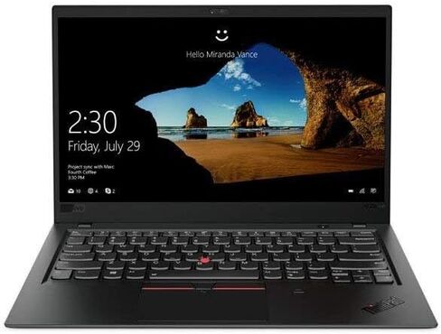 لينوفو ثينك باد X1 كاربون الجيل السادس 14 انش فل اتش دي اي بي اس لابتوب i5-8250U 8 جيجا 256 جيجا ويندوز 10 برو (اسود) in Kuwait