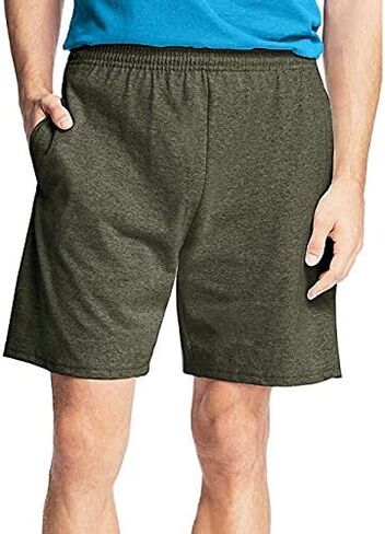 Hanes Men's Jersey Pocket Short in Saudi Arabia