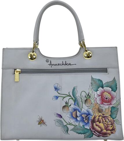 Anuschka Women's Original Hand-Painted Leather Medium Satchel in Saudi Arabia