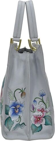 Anuschka Women's Original Hand-Painted Leather Medium Satchel in Saudi Arabia
