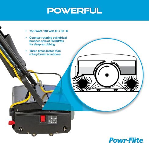 Powr-Flite PFMW14 Automatic Multiwash Scrubber, 650 RPM in Kuwait