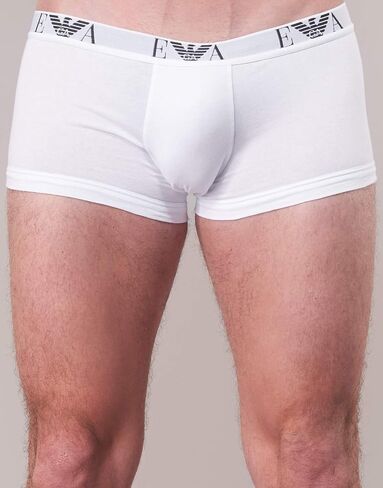 Emporio Armani Men's 3 Pack Trunks, Black in Kuwait