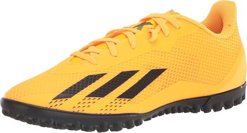 adidas Unisex X Speedportal.4 Turf Soccer Shoe, Clear Aqua/Power Blue/Solar Yellow, 8 US Men in Saudi Arabia