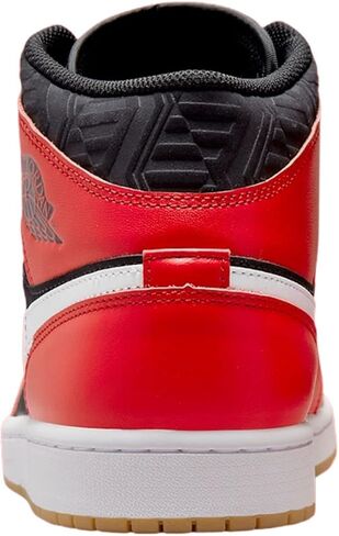 Nike Men's Air Jordan 1 Mid Se Court Purple Suede, White/Court Purple/Black, 8.5 in Saudi Arabia