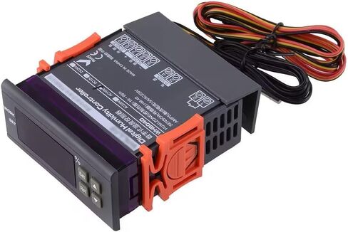 szzijia 110V Digital Air Humidity Temperature Control Controller WH8040 Range 1%~99% in Saudi Arabia