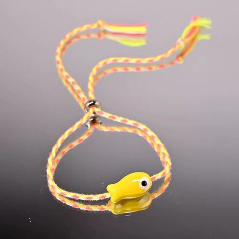 Fish Bracelet Anklet Surfer Colored Adjustable Rope Bracelet Hawaii Beach Summer Beach Women and Men Jewelry in Saudi Arabia