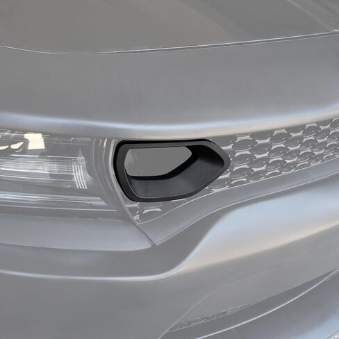 KEWISAUTO Front Bumper Grille Inserts for 2015-2021 Dodge Charger SRT, Front Bumper Center Grill Inserts Mesh Trim Cover for 2015-2021 Dodge Charger SRT/R/T/Scat Pack/Daytona Accessories in Saudi Arabia
