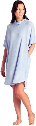 Softies Ultra Soft Dream Jersey Cowl Neck Lounger with Side Seam Pockets, Lightweight Fabric for Casual & Loungewear in Saudi Arabia
