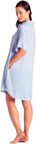 Softies Ultra Soft Dream Jersey Cowl Neck Lounger with Side Seam Pockets, Lightweight Fabric for Casual & Loungewear in Saudi Arabia