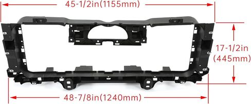 HECASA Front Bumper Grille Shutter Compatible with 2014-2019 GMC Sierra 1500 2500 HD 3500 HD Replacement for 85632900 23267374 Bumper Air Radiator Support Grid Bracket in Saudi Arabia
