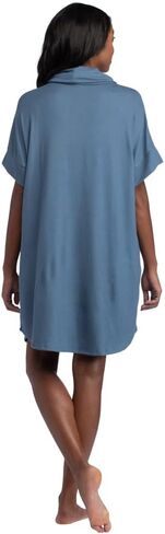 Softies Ultra Soft Dream Jersey Cowl Neck Lounger with Side Seam Pockets, Lightweight Fabric for Casual & Loungewear in Saudi Arabia