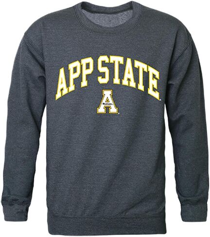 Appalachian State Mountaineers NCAA Campus Crewneck Sweatshirt - Large, White in Saudi Arabia