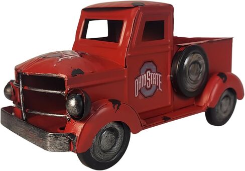 Hanna's Handiworks NCAA Retro Truck Vintage Farmhouse Table Decor, Desktop Storage | Show Off Your School Spirit | Decorate for Any Holiday or Occasion in Saudi Arabia