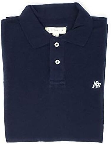 AEROPOSTALE Men's Solid Uniform Logo Rugby Polo Shirt in Kuwait