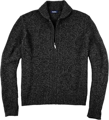 KingSize Men's Big & Tall Shaker Knit Zip-Front Cardigan in Saudi Arabia