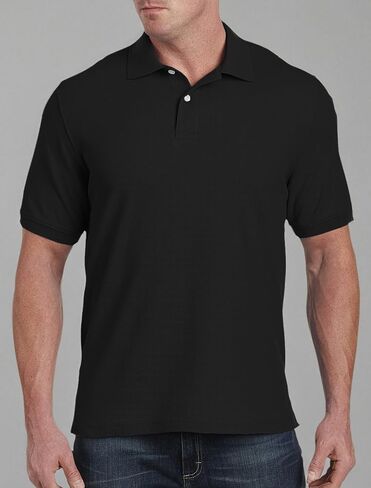 Harbor Bay by DXL Big and Tall Piqué Polo Shirt in Kuwait