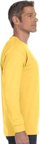 Jerzees Men's Heavyweight Long Sleeve Crewneck T-Shirt in Saudi Arabia