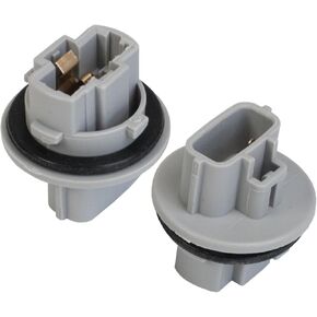 2Pcs Front Turn Signal Light Bulb Socket Fit for Toyota Tacoma Tundra Sequoia Venza Corolla Camry 4Runner RAV4 Replaces 90075-60060 9007560060