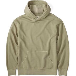Huckberry Flint and Tinder Midweight Terry Pullover Mens Hoodie, Loopback Cotton Hoodies, Mens Hooded Sweatshirt