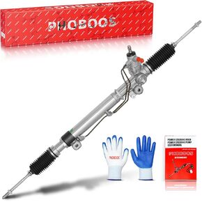 PHOBOOS Hydraulic Power Steering Rack and Pinion Assembly Compatible with Toyota 4Runner/FJ Cruiser & Lexus GX470 2003-2009 4.0L/4.7L. New Unit, Leak Resistance, Direct Fit, Ref. 26-2624