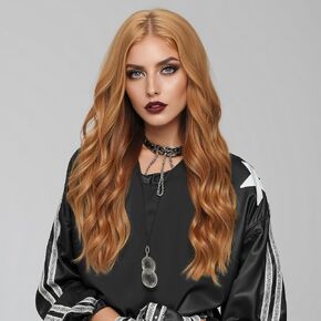 Long Brown Wigs for Women Lace Front Wig in Saudi Arabia