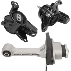 3PCS Engine Motor Transmission Mount & Torque Strut Set for Sonata 2011-2013 2.0L, Optima 2011-2016 2.4L 218302T150, 218303Q750, A71034, A71001, A7197