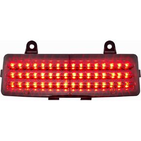 Eagle Lights Tri-Bar LED Running and Brake Light For 2014-2024 Harley Davidson Touring Models (Smoked)