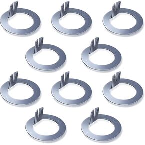 10pcs 1 "غسالات مغزل عجلة مقطورة مجلفن من نوع D-type EZ Lube Axle 2K إلى 7K