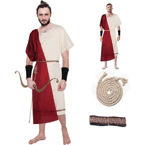 Jesus Costume Adult Men Biblical Religious Christ Costume Includes Waist Rope For Disciple Costumes